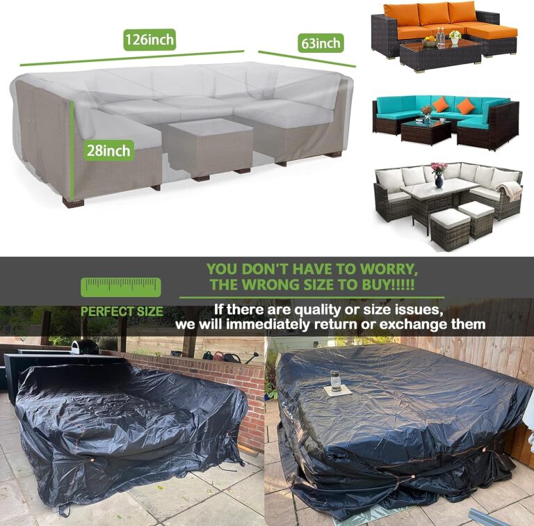 3 Best features – Enzeno Patio Furniture Set Cover Review