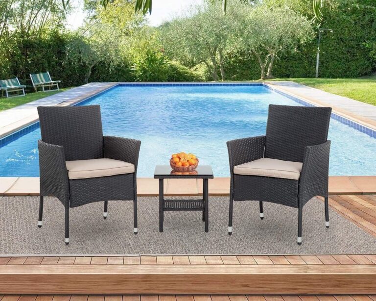 4 Best Benefits – FDW Outdoor Wicker Bistro Rattan Chair Conversation Sets Review